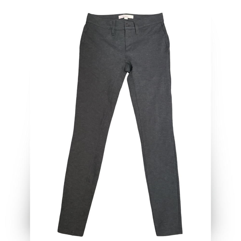 LOFT gray legging trousers 2
